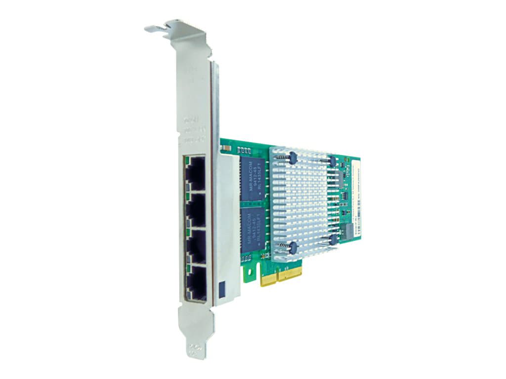 Axiom - adaptateur réseau - PCIe 2.1 x4 - Gigabit Ethernet x 4