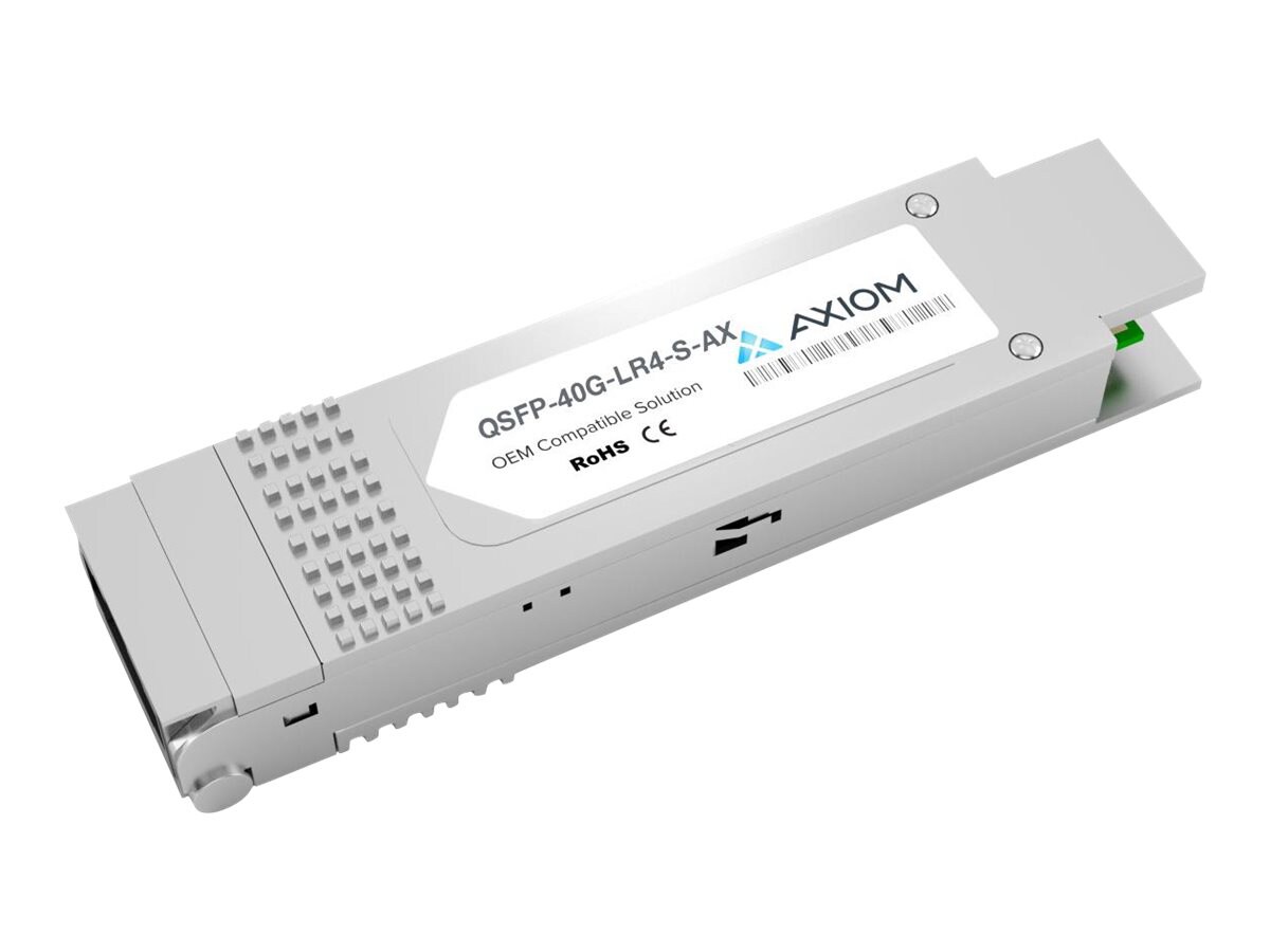 Axiom Cisco QSFP-40G-LR4-S= Compatible - QSFP+ transceiver module - 40 Gigabit LAN