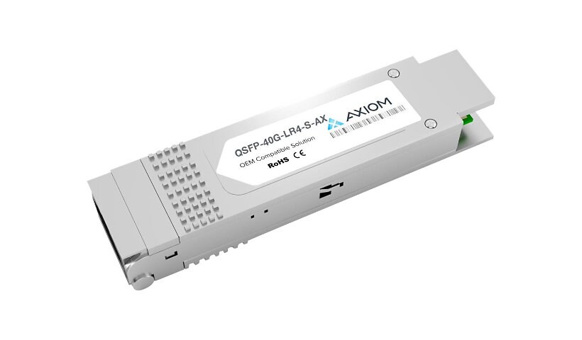 Axiom Cisco QSFP-40G-LR4-S= Compatible - mode de transmetteur QSFP+ - 40 Gigabit LAN