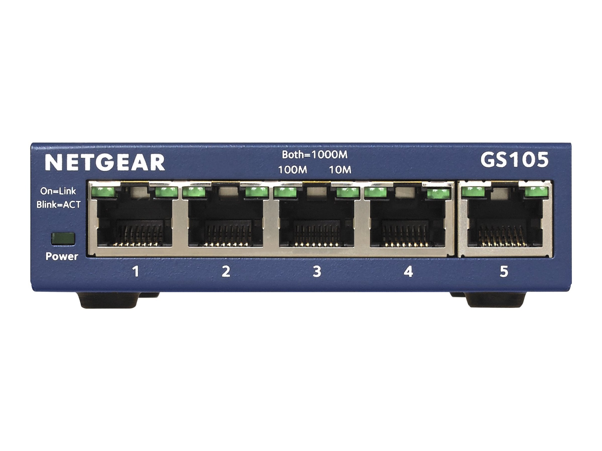 Thumbnail 2 of 6 for Netgear ProSafe GS105 Ethernet Switch