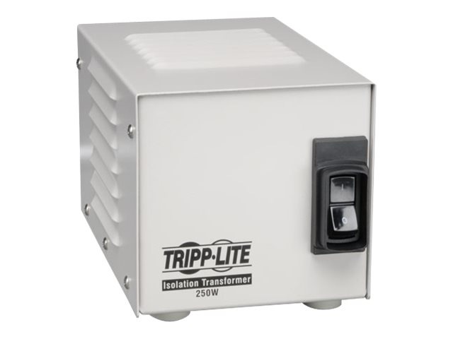 Tripp Lite 250W Isolation Transformer Hospital Medical with Surge 120V 2 Outlet HG TAA GSA - transformer - 250 Watt