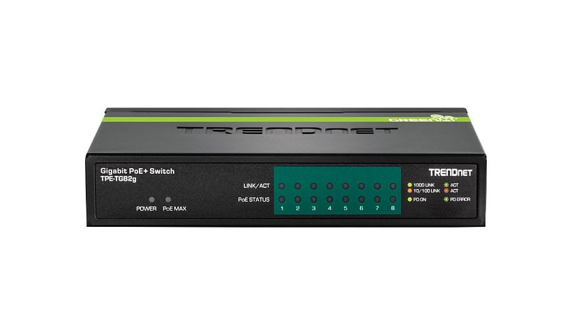TRENDnet TPE TG82G - switch - 8 ports