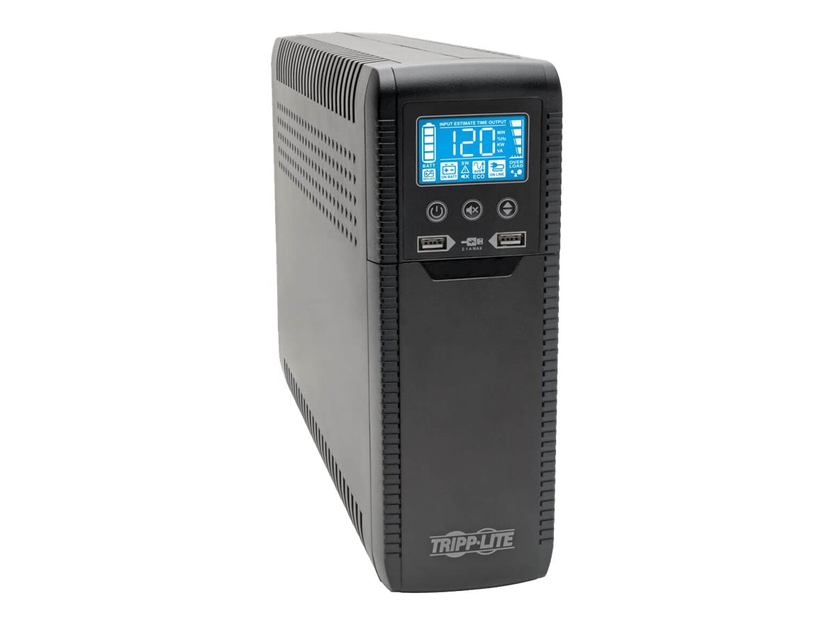 Tripp Lite 1300VA UPS Eco Green Battery Back Up AVR 120V USB Energy Star Line Interactive - UPS - 720 Watt - 1300 VA