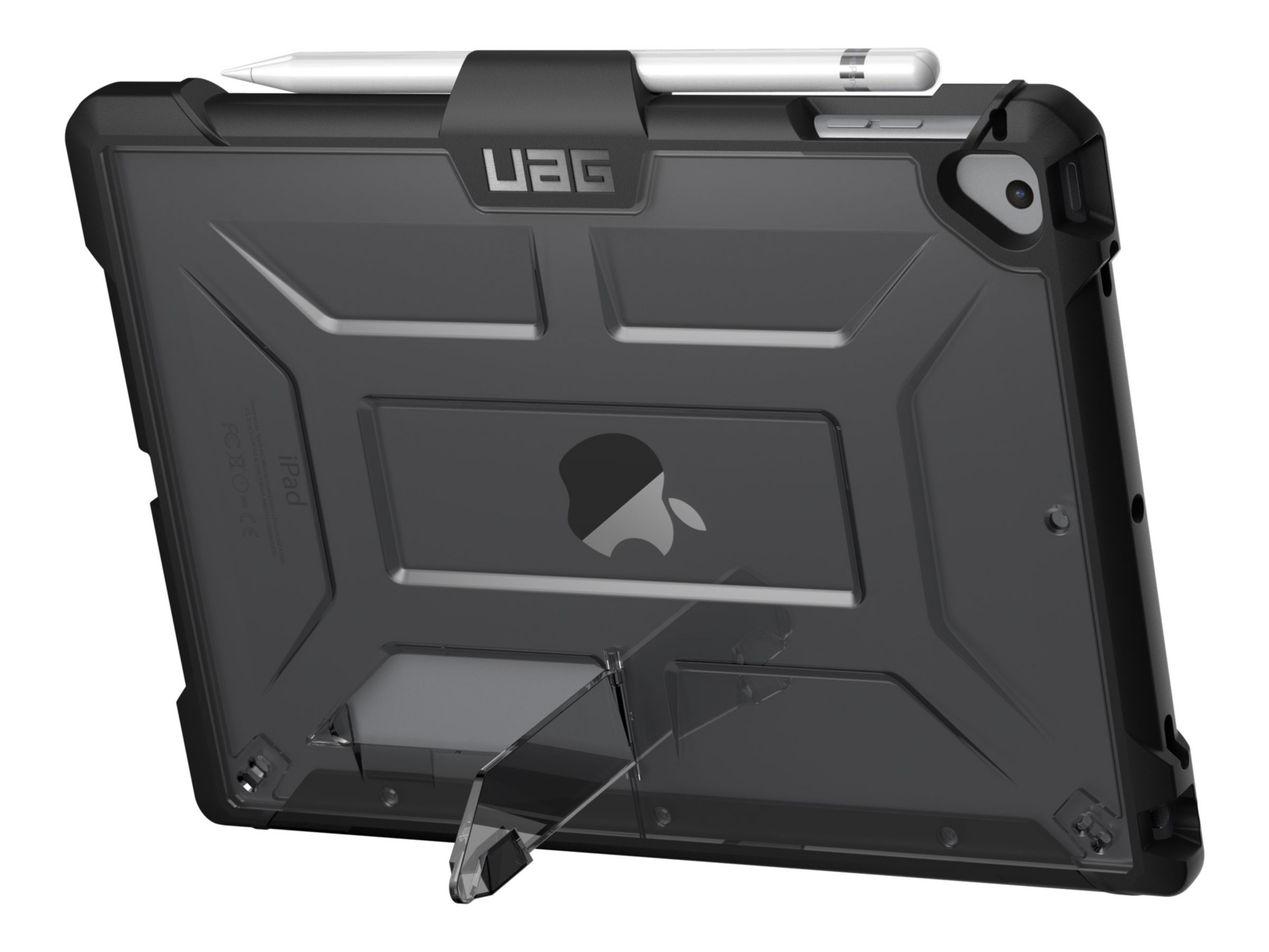 UAG Plasma Series Case for iPad 9.7" - Black/Ash - Bulk Packaging Poly Bag