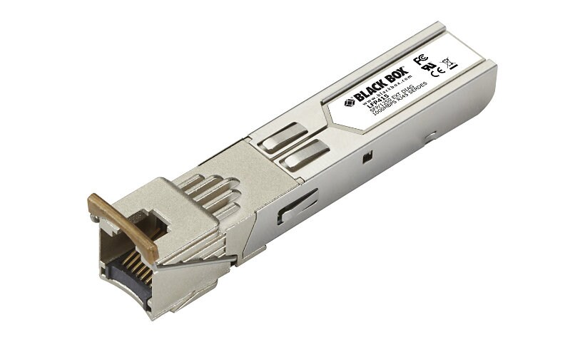 Black Box - SFP (mini-GBIC) transceiver module - GigE - TAA Compliant