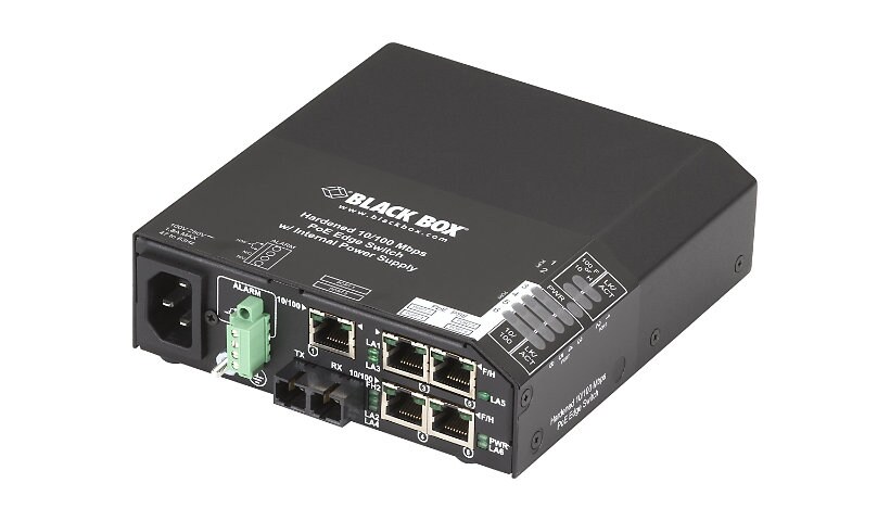 Black Box Hardened PoE PSE Switch - commutateur - 6 ports - Conformité TAA