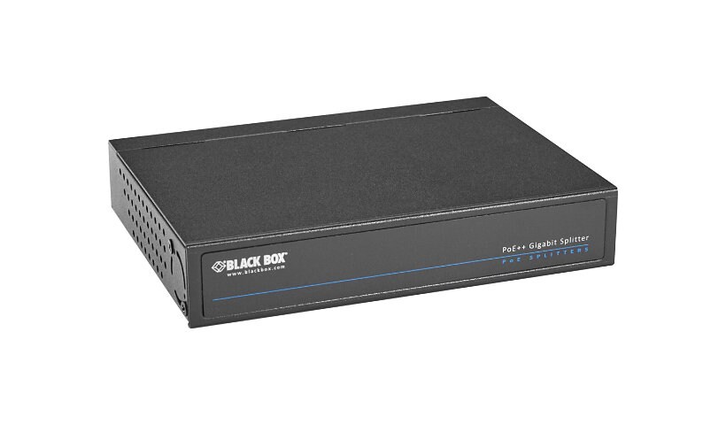 Black Box Gigabit PoE++ - répartiteur alimentation sous Ethernet (Power over Ethernet - PoE) - 90 Watt