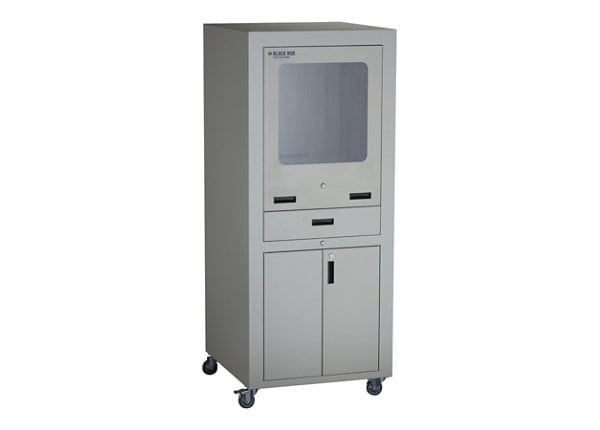 Black Box PC Shelter system/monitor/printer protective cabinet