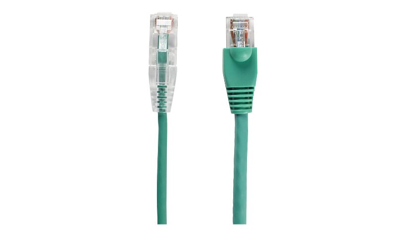 Black Box Slim-Net patch cable - 30.5 cm - green