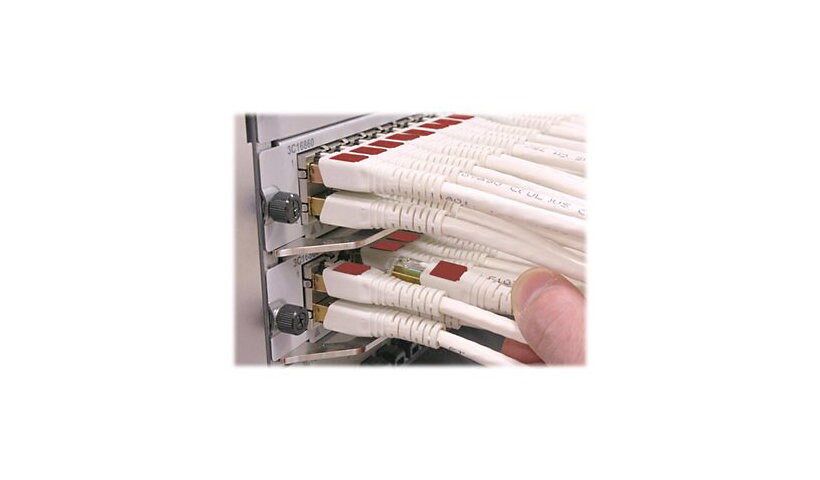 Black Box CAT6 Blade Server Patch Cable - patch cable - 1.5 m - white