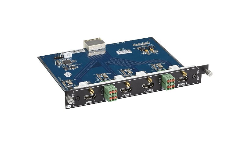 Black Box Modular Video Matrix Switcher Input Card 4K - expansion module -