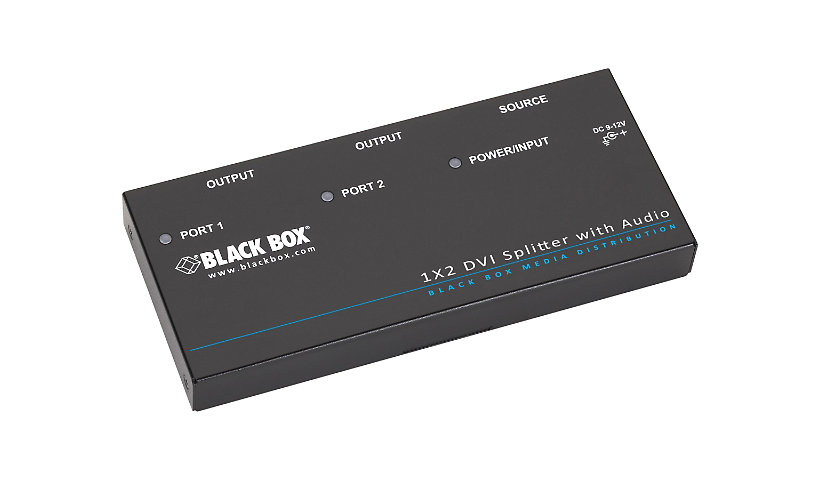 Black Box - video/audio splitter - 2 ports
