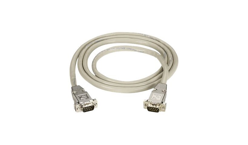 Black Box - serial cable - DB-9 to DB-9 - 7.6 m