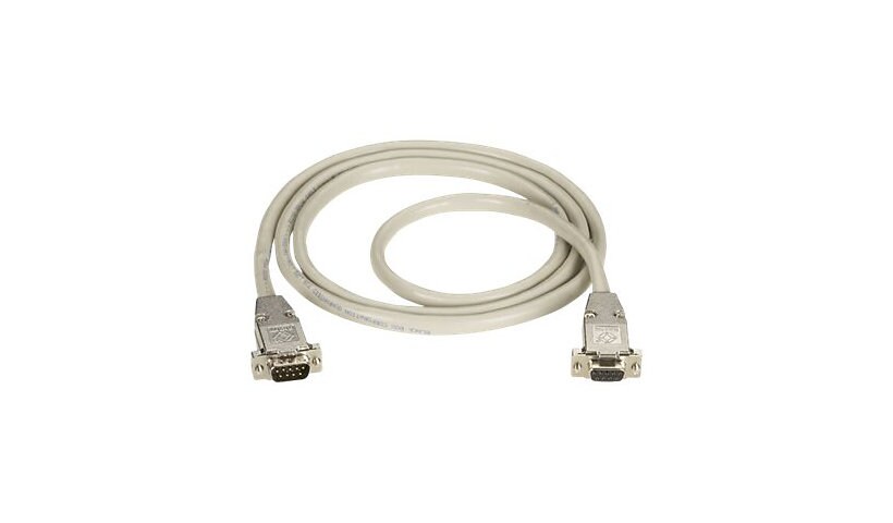Black Box - serial cable - DB-9 to DB-9 - 22.8 m