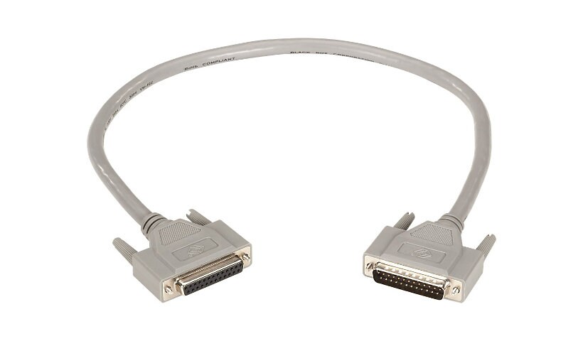 Black Box ED/Q - serial extension cable - DB-25 to DB-25 - 60 cm