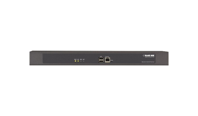 Black Box Secure Serial Server Cisco Pinout - console server - TAA Complian