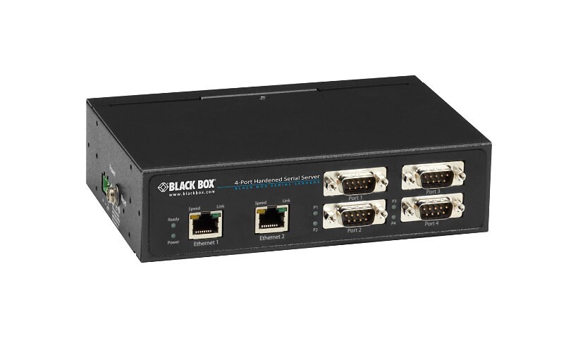 Black Box Hardened Serial Server - serveur de périphérique - Conformité TAA