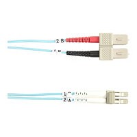 Black Box Value Line 10-GbE - patch cable - 3 m - aqua