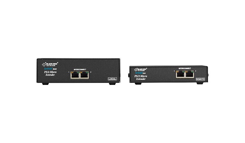 Black Box ServSwitch Micro Extender Dual-Access PS/2 Dual VGA - KVM extende