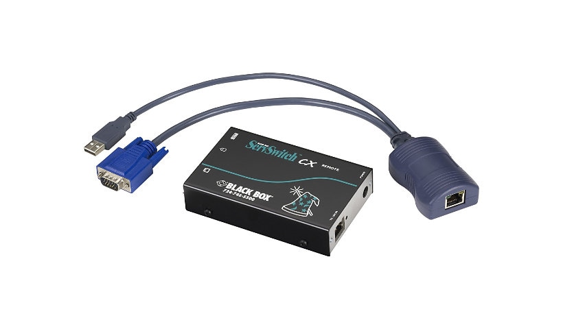 Black Box Low-Cost ServSwitch Wizard Extender Kit for PS/2 Console and USB