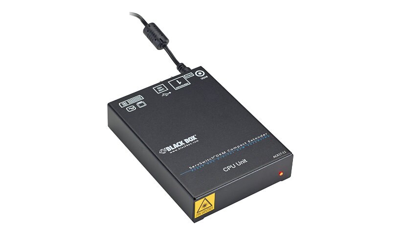 Black Box ServSwitch DKM Transmitters, Fibre Single-Link DVI - video/USB ex