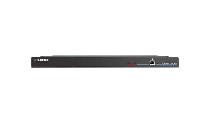 Black Box DCX Digital KVM Matrix Switch 10-Port - KVM switch - 10 ports - r