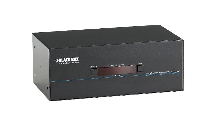 Black Box ServSwitch Wizard - KVM / audio / USB switch - 8 ports