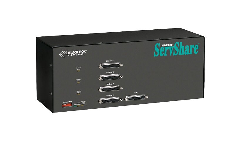 ServSwitch ServShare - KVM switch - 4 ports