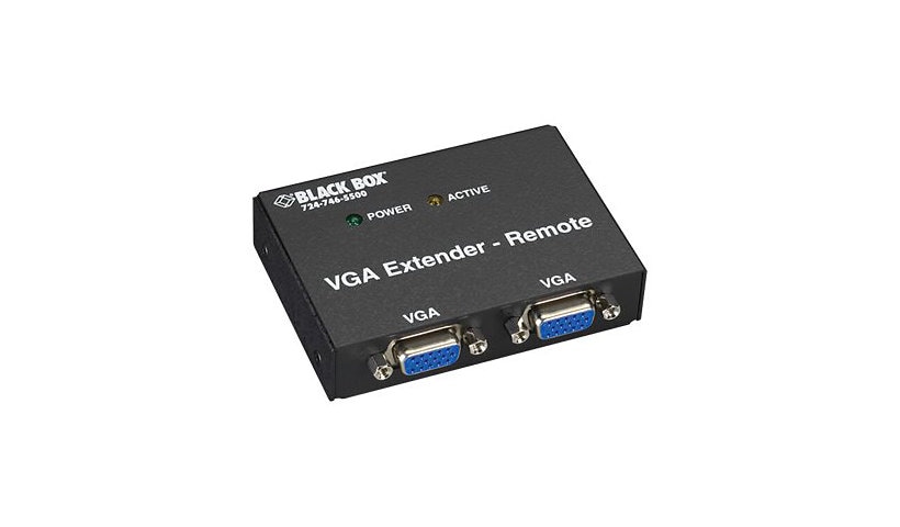 Black Box VGA Receiver - rallonge vidéo