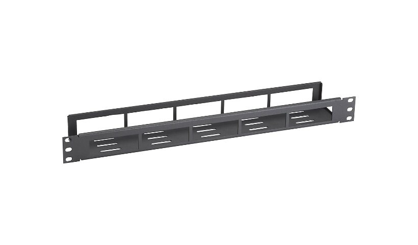 Black Box rack cable management tray - 1U