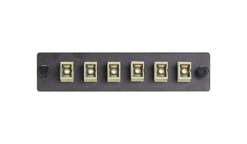 Black Box Connect Standard Adapter Panel Bronze Sleeves - patch panel adapt