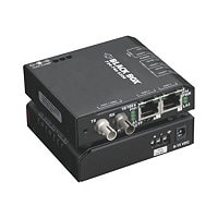 Black Box Media Converter Switch 115-VAC - fiber media converter - 10Mb LAN
