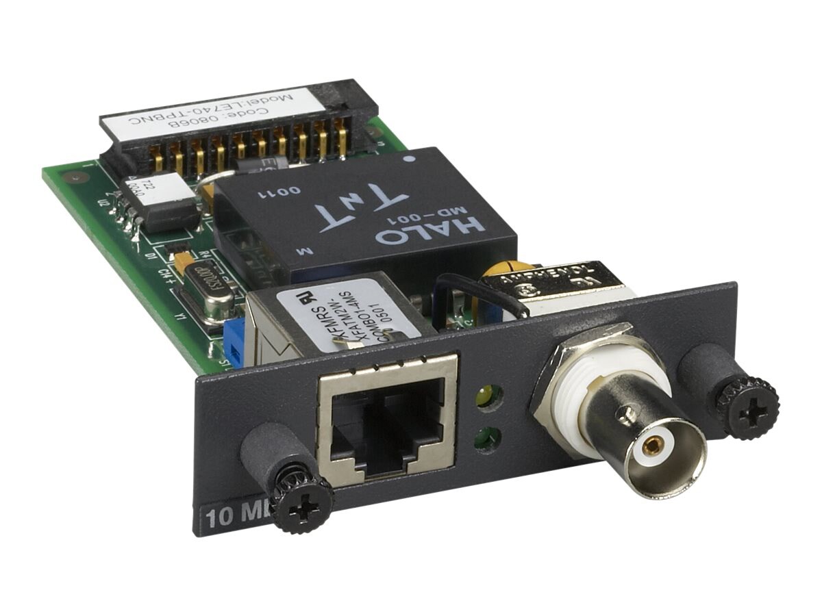 Black Box Modular Media Converter - convertisseur de média à fibre optique - 100Mb LAN