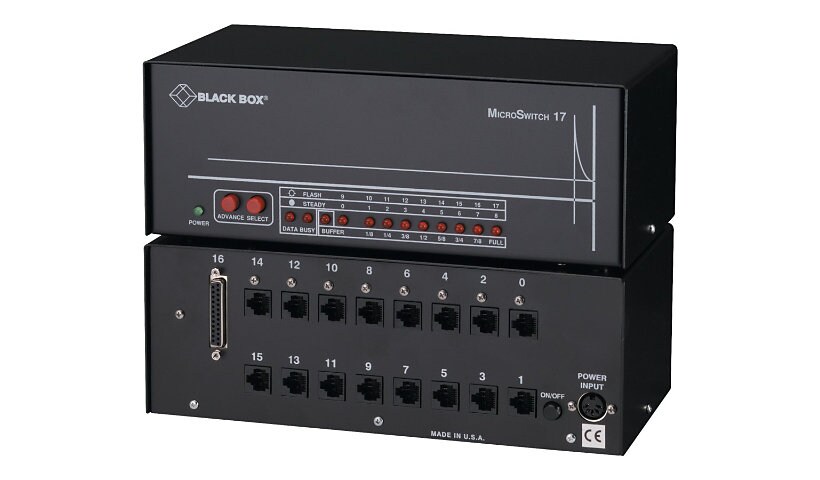 Black Box MicroSwitch 6SP - switch - 6 ports