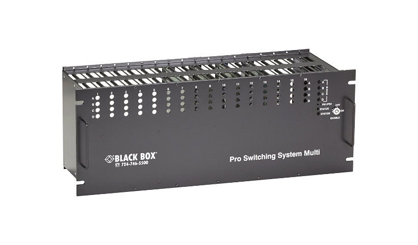 Black Box Pro Switching System Multi Rackmount Chassis - switch - rack-moun