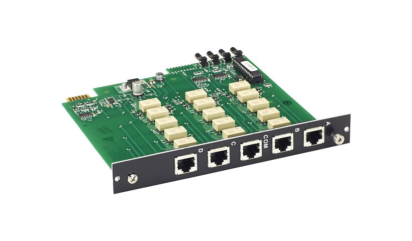 Black Box Pro Switching System Multi Switch Card, CAT5e, 3-to-1 - expansion
