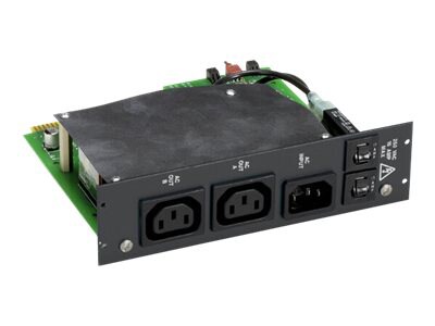 Black Box Pro Switching System Plus 240 VAC Power A/B Switch Card with Proc