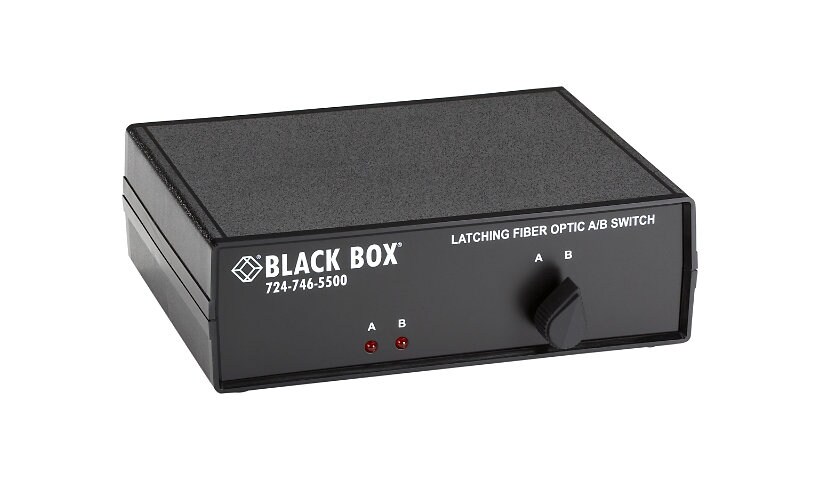 Black Box Fiber Optic A/B Switch Latching - switch