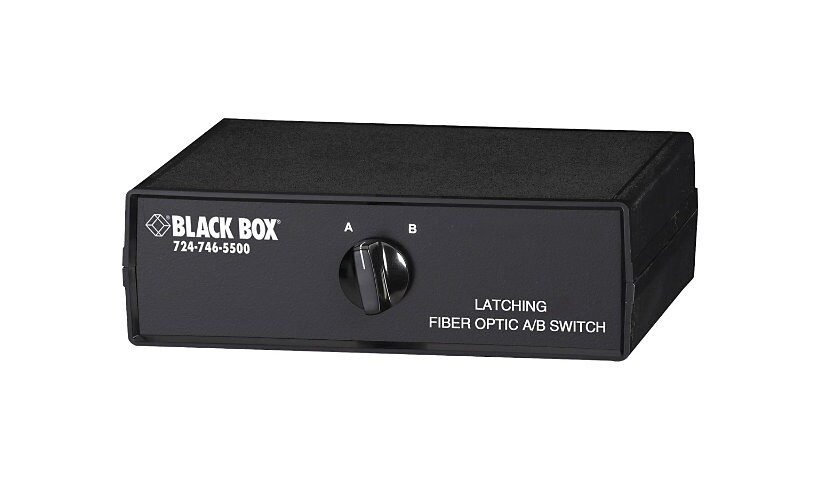 Black Box Fiber Optic A/B Switch Latching - commutateur
