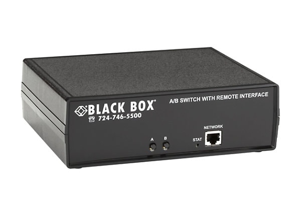 BLACK BOX CAT6 A/B SWITCH LATCHING