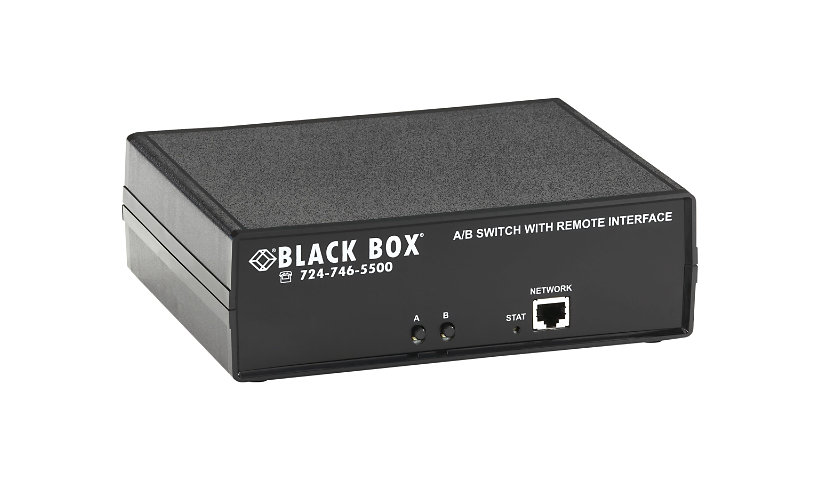 Black Box Remotely Controlled Layer 1 A/B Switch DB9, 1 x 2 - switch