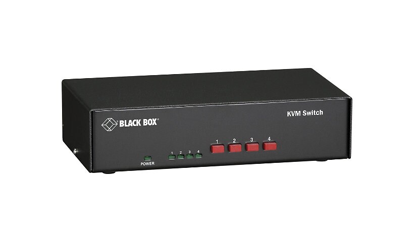 Black Box KVM Switch - KVM switch - 4 ports