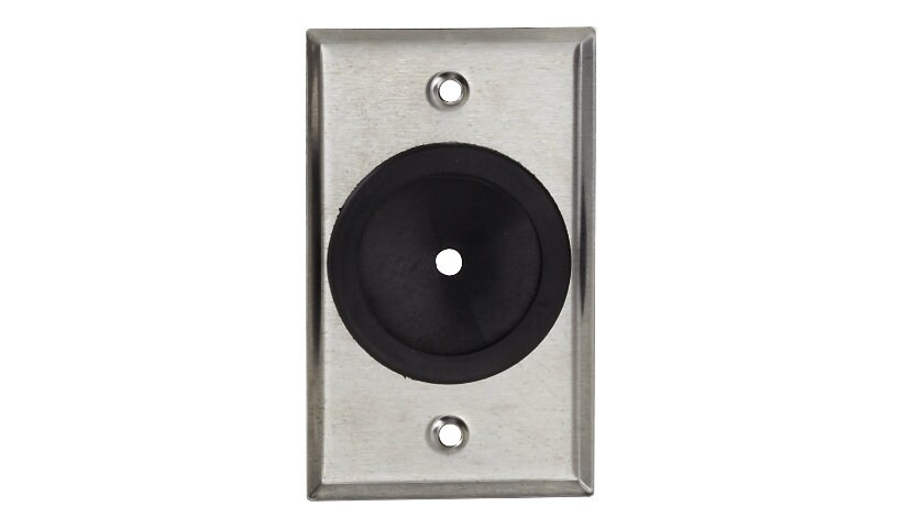 Black Box A/V Stainless Wallplate mounting plate