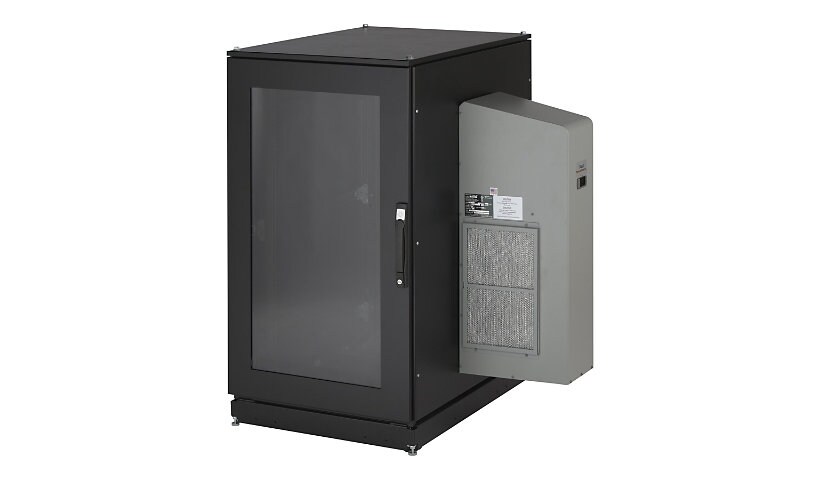 Black Box ClimateCab NEMA 12 Server Cabinet with M6 Rails system cabinet -