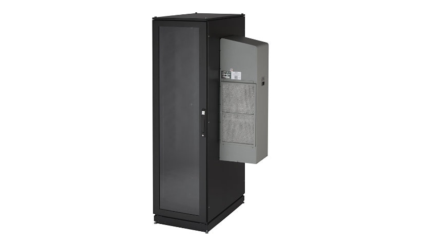 Black Box ClimateCab NEMA 12 Server Cabinet with Tapped Rails and 12000-BTU