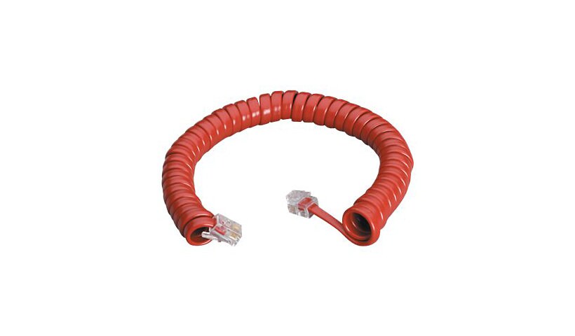Black Box Modular Coiled Handset Cords handset cable - 1.8 m