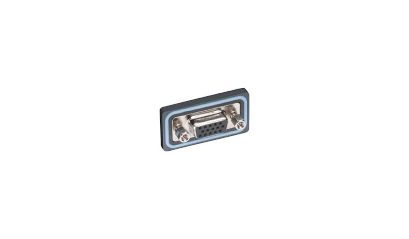 Black Box Water-Resistant Panel-Mount Connector - serial connector - HD-15