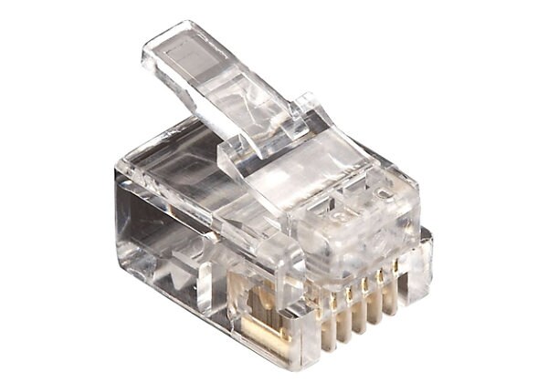 BLACK BOX RJ11 MODULAR PLUG 6-WIRE