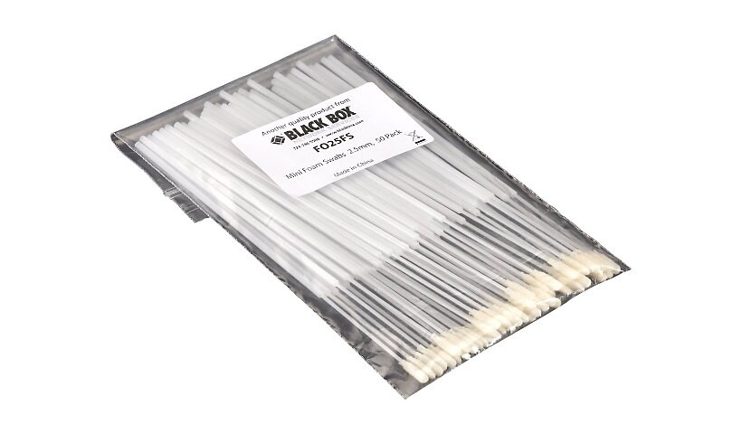 Black Box Mini Foam Swabs - cleaning swabs