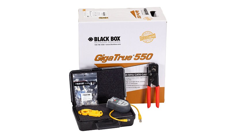 Black Box CAT6 Installation Kit - network tool/tester kit